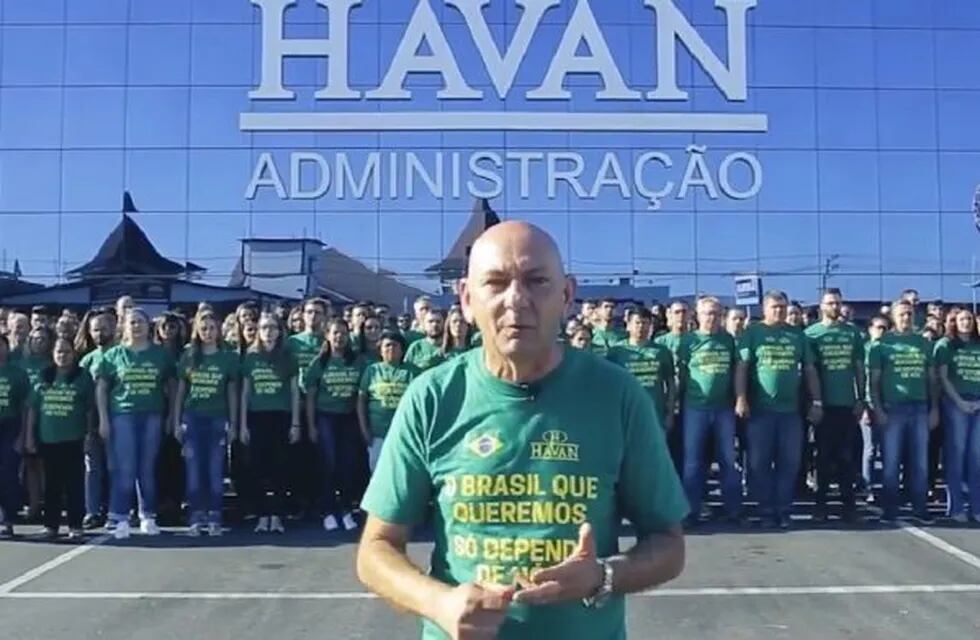 Luciano Hang empresario de Brasil de la cadena de tiendas Havan y la 11ª fortuna de su país. (Havan)