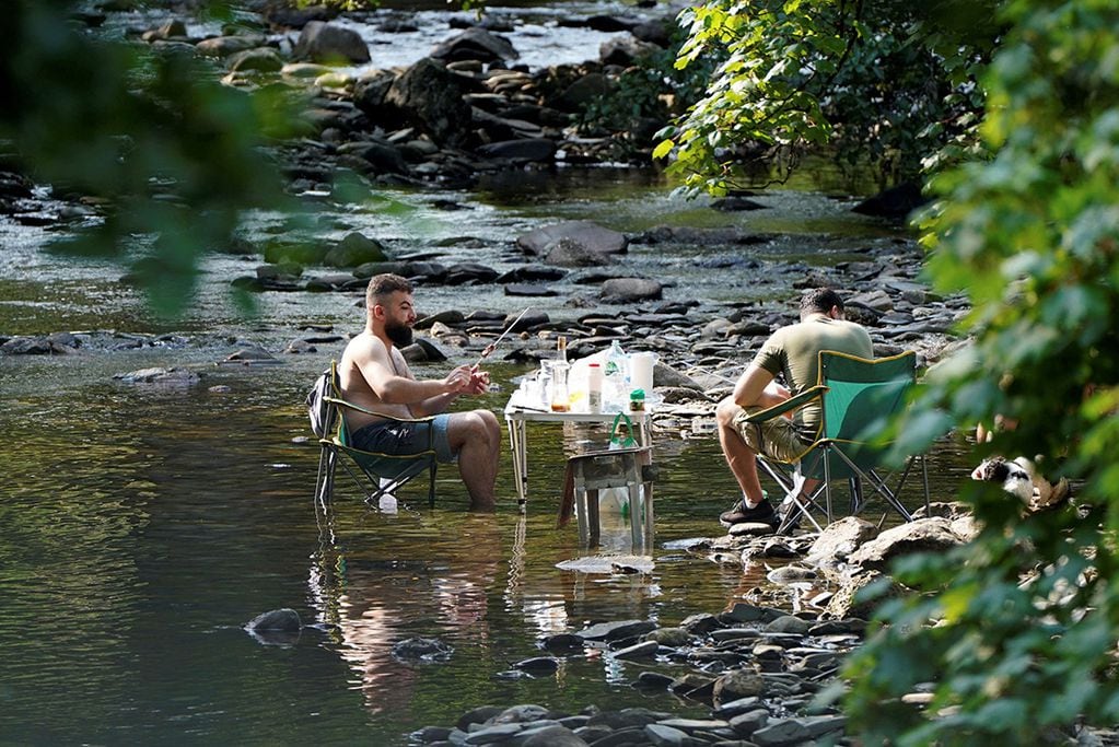 El calor en Europa llegó a rocar los 46° en algunos sitios. 