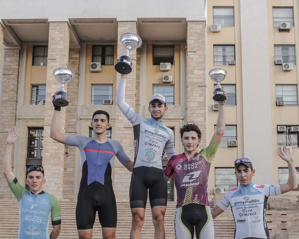 Ramiro Castro (Municipalidad de Guaymallén) fue el vencedor de la quinta fecha del Campeonato mendocino de Critérium y Pista