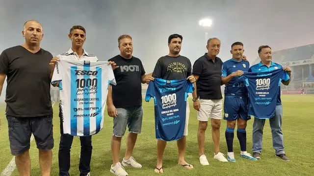 Atlético de Rafaela reconoció a Ale Castro, Gonzalo del Bono y Claudio Bieler