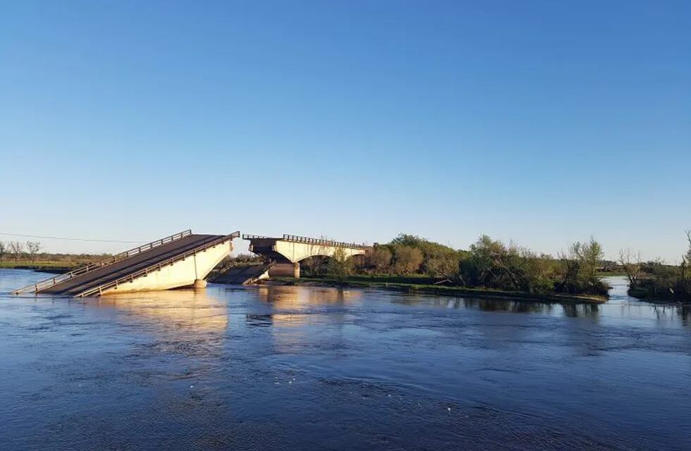 El puente sobre el arroyo Guazú estaría terminado para el año que viene.