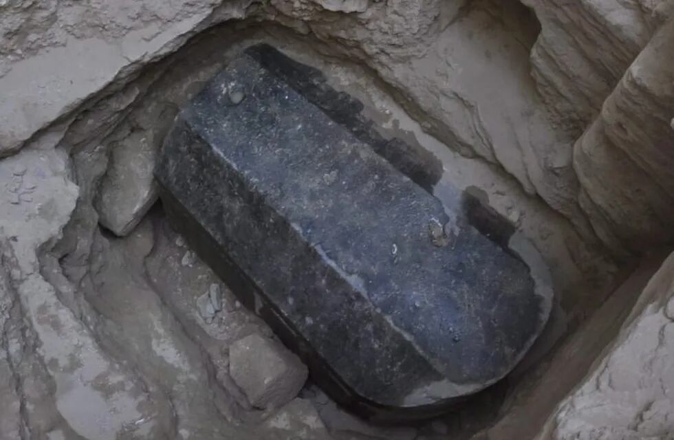 Encontraron en Egipto un sarcófago que podría ser de Alejandro Magno.