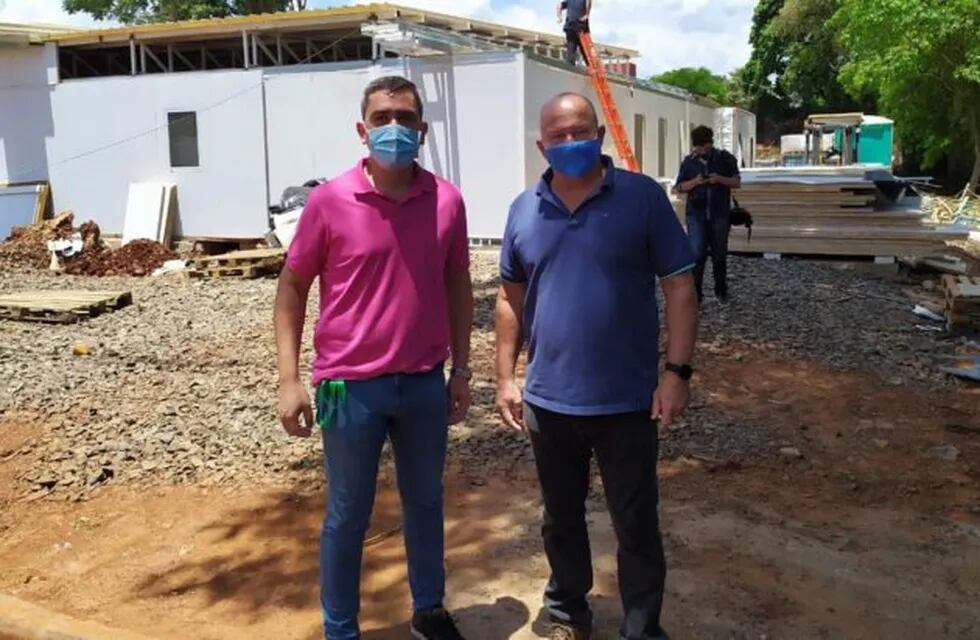 Puerto Iguazú: avanzan a buen ritmo las obras del nuevo hospital modular (El Independiente Iguazú)