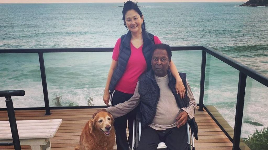 Pelé transmitió tranquilidad a sus seguidores con la imagen de su regreso a casa. (Instagram)