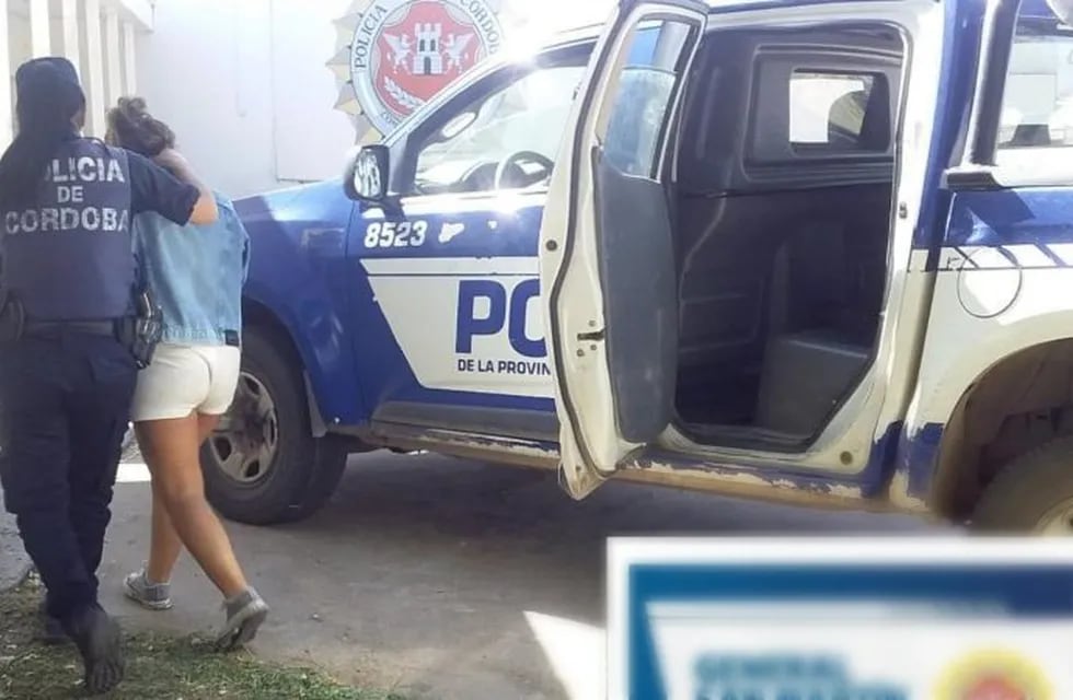 Una mujer fue detenida por violenta en Villa María.