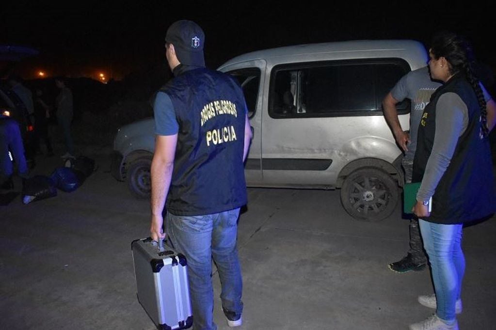 Detuvieron a dos personas y secuestraron casi 3 kilos de cocaína. (Foto: Diario Chaco)