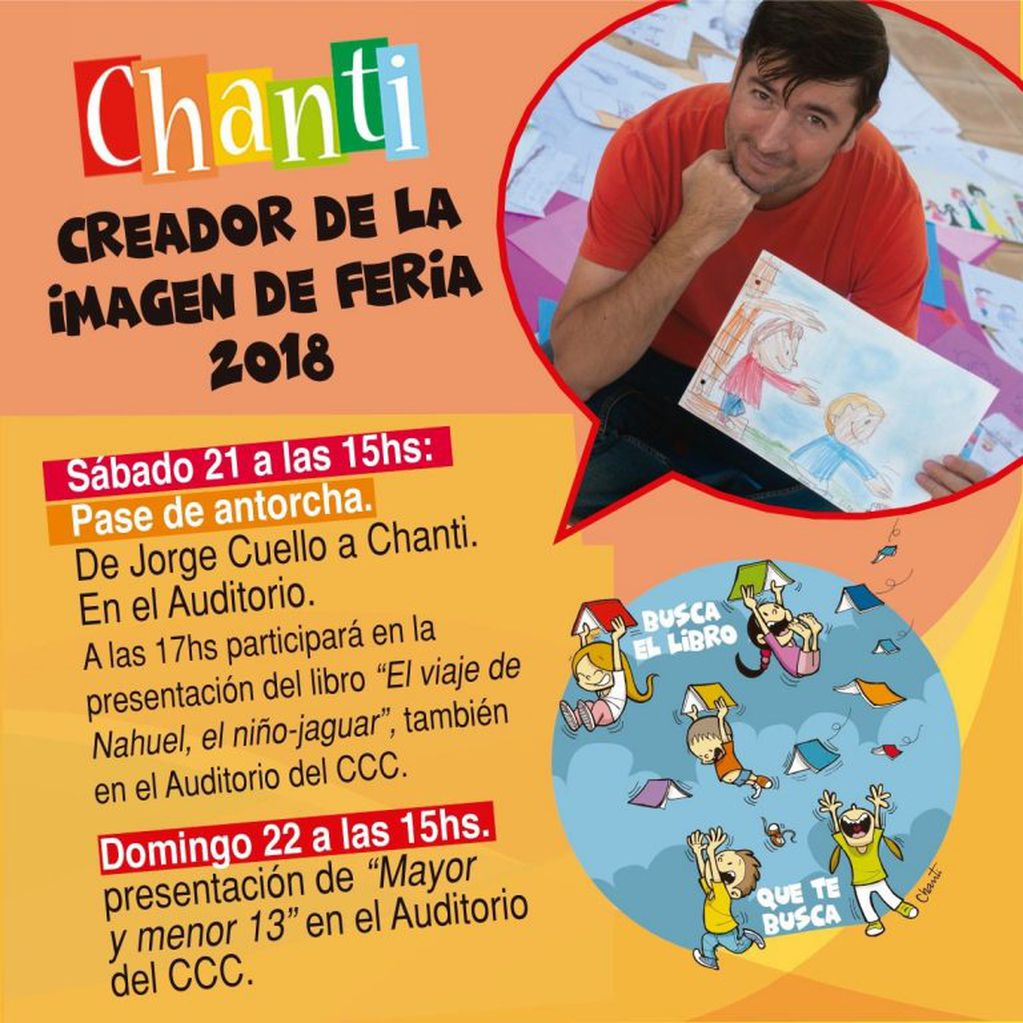 Chanti en la Feria Infantil del Libro Córdoba 2018