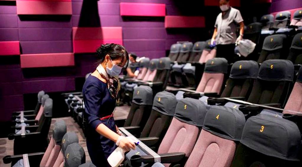 Piden por la reapertura de los cines en San Luis. El protocolo de reapertura exige una ocupación del 50% y sanitizar las salas antes y después de una función.