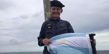 Teniente de navío Eliana María Krawczyk (Facebook).