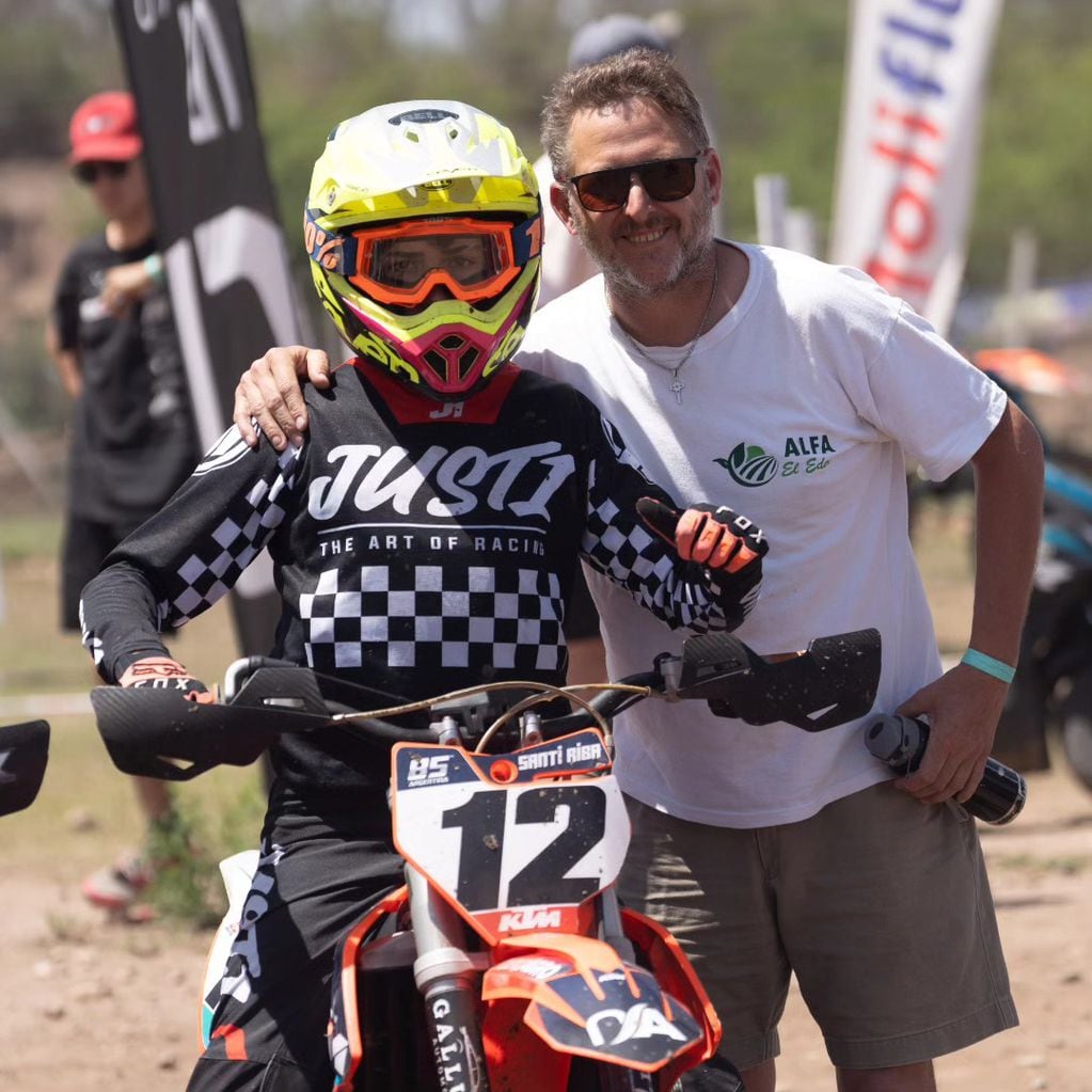 Santino Riba piloto motocross Arroyito