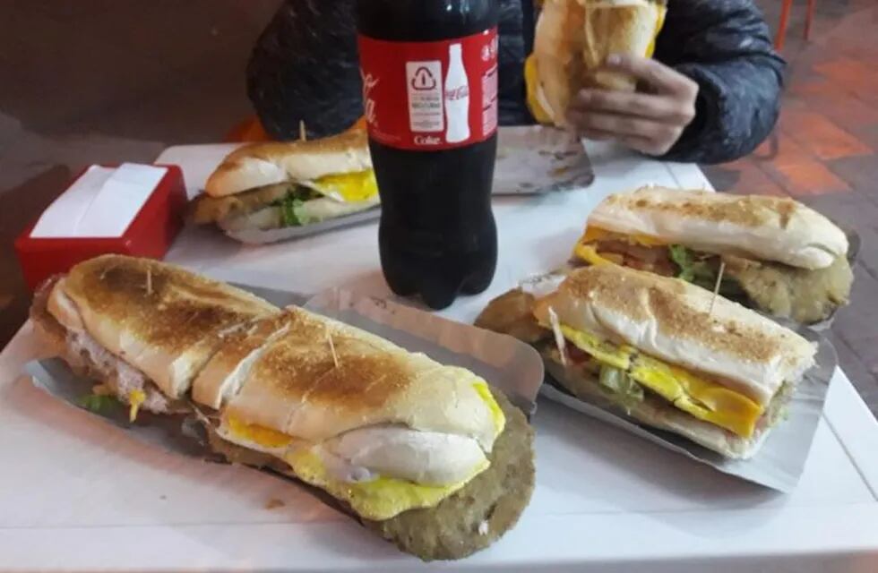 Sándwich de Milanesa en Salta