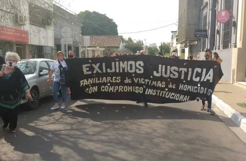 Marcha contra la violencia institucional (Noticias Data Nova).