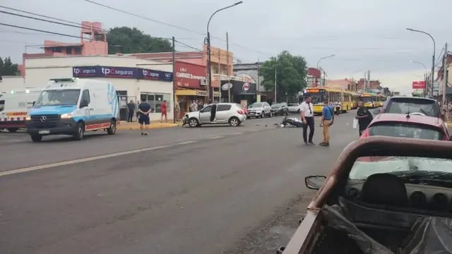 Un motociclista falleció tras un siniestro vial en Posadas