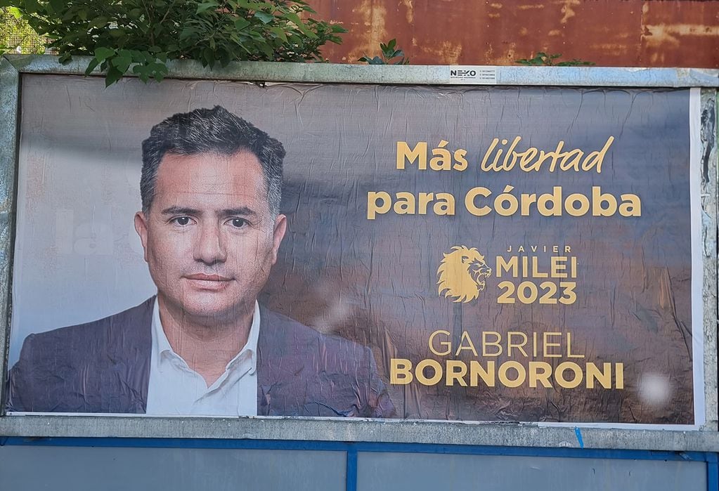Los afiches de Gabriel Bornoroni en la ciudad de Córdoba
