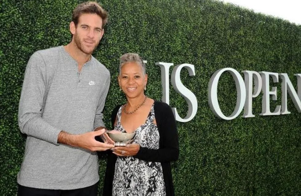 Juan Martín Del Potro recibió el premio al Espíritu Deportivo en el US Open.