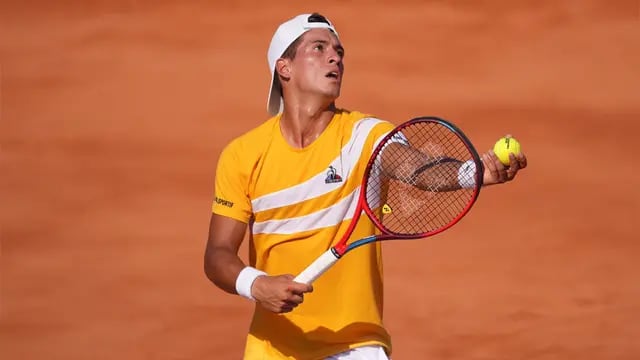 Sebastián Báez en el Córdoba Open