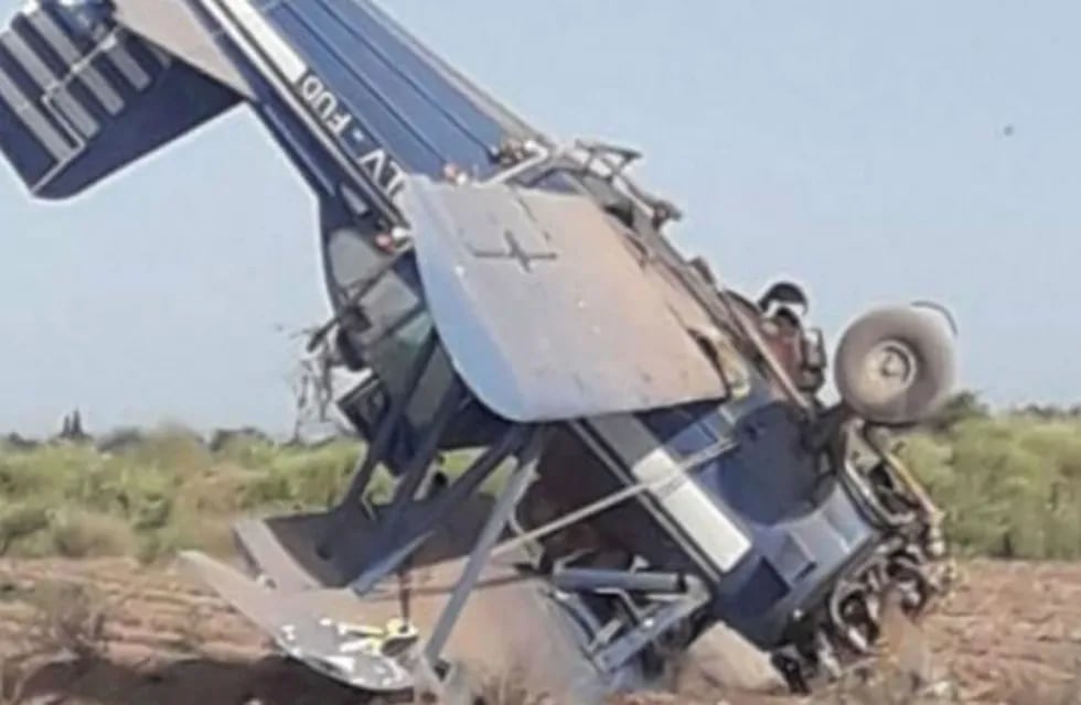 Se estrelló una avioneta en un campo de Córdoba y el piloto resultó ileso.