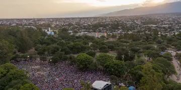 Más de 100 mil personas en los festejos en honor a la Virgen del Valle de Catamarca.