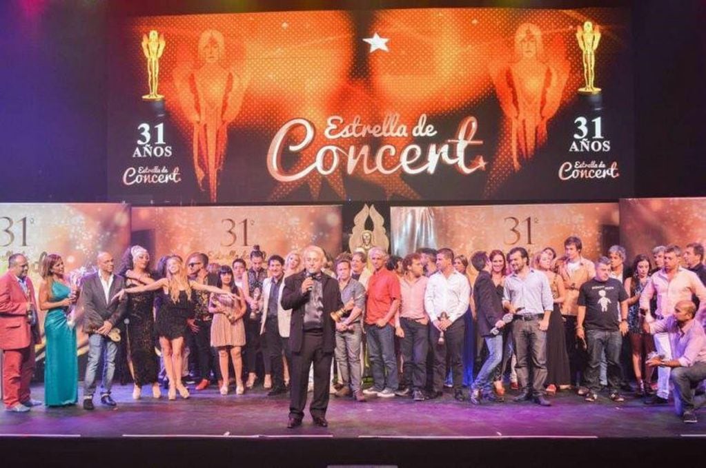 Premios "Estrella de Concert" en Carlos Paz.