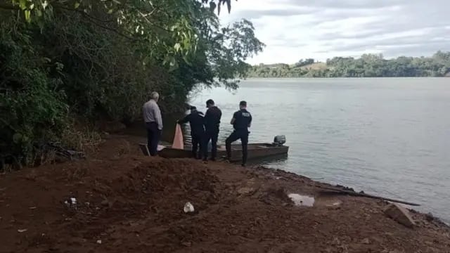 El Soberbio: encontraron el cuerpo sin vida del joven que cayó a las aguas del río Uruguay