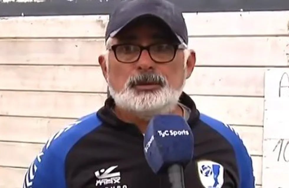Gabriel Coffi, encargado del predio de la Liga Santafesina de Fútbol. (TyC Sports)