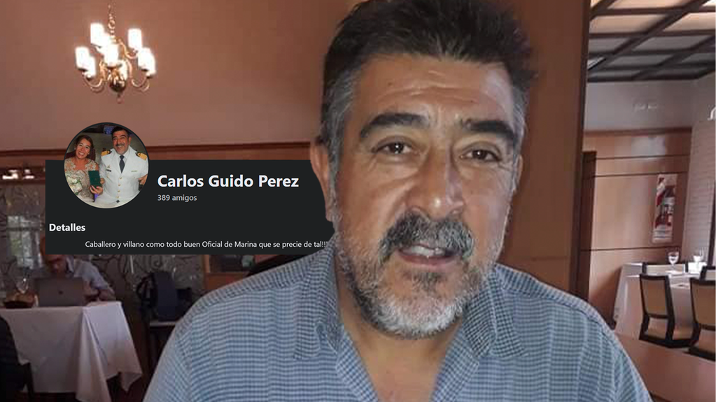 El perfil de Facebook de Carlos Pérez. Captura: Facebook