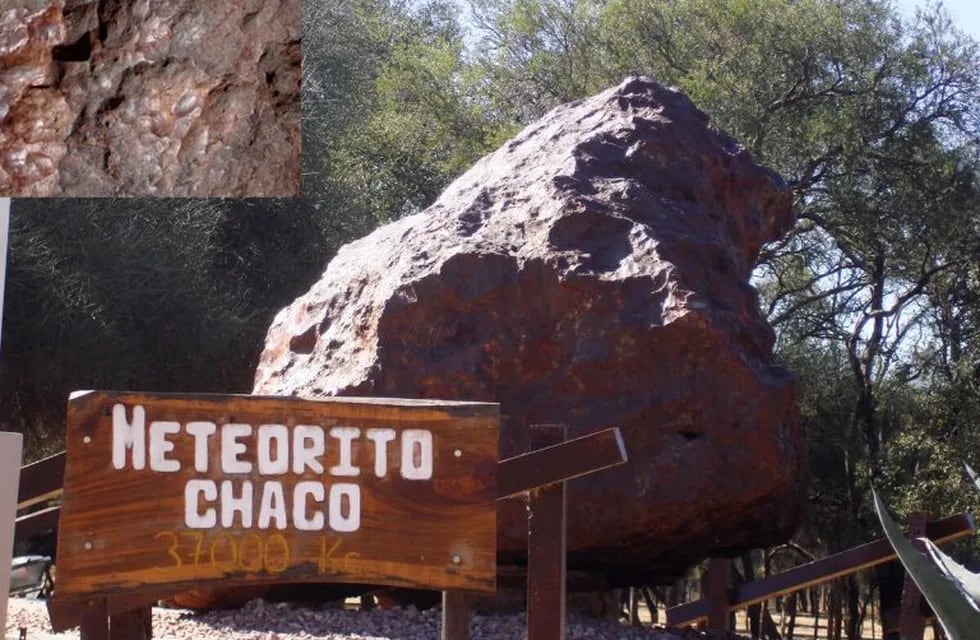Imagen archivo. El Meteorito El Chaco con 37 mil kilos cayó hace 4.000 años aproximadamente.