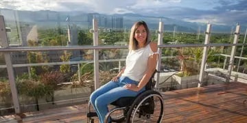 Natalia Acevedo, la influencer mendocina de la discapacidad.