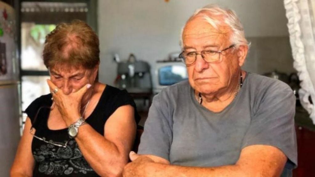 Nilda y Héctor en una de las últimas declaraciones tiempo antes del arresto de su nieto.(Foto: archivo / ElDoce.tv).
