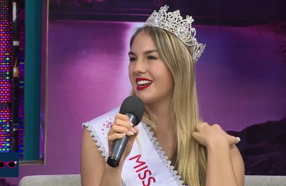 Alina, la cordobesa postulada para Miss Universo Argentina.