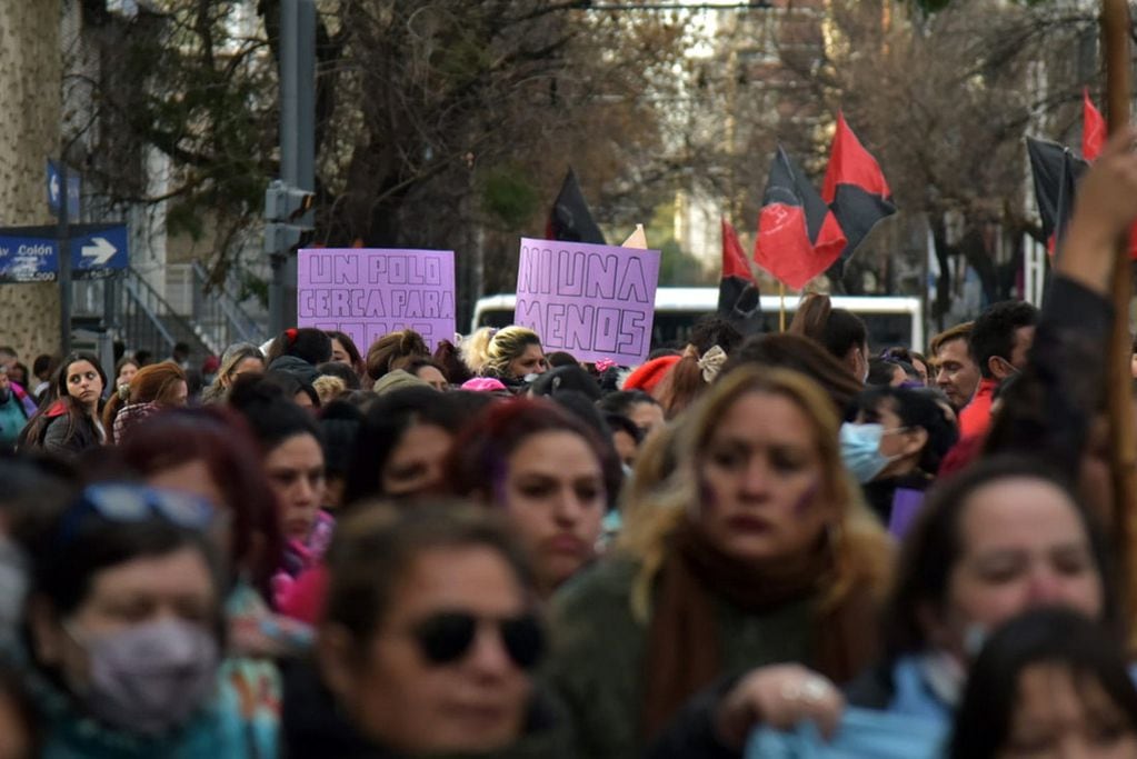 Marcha del colectivo Ni Una Menos por Córdoba (Facundo Luque / La Voz)