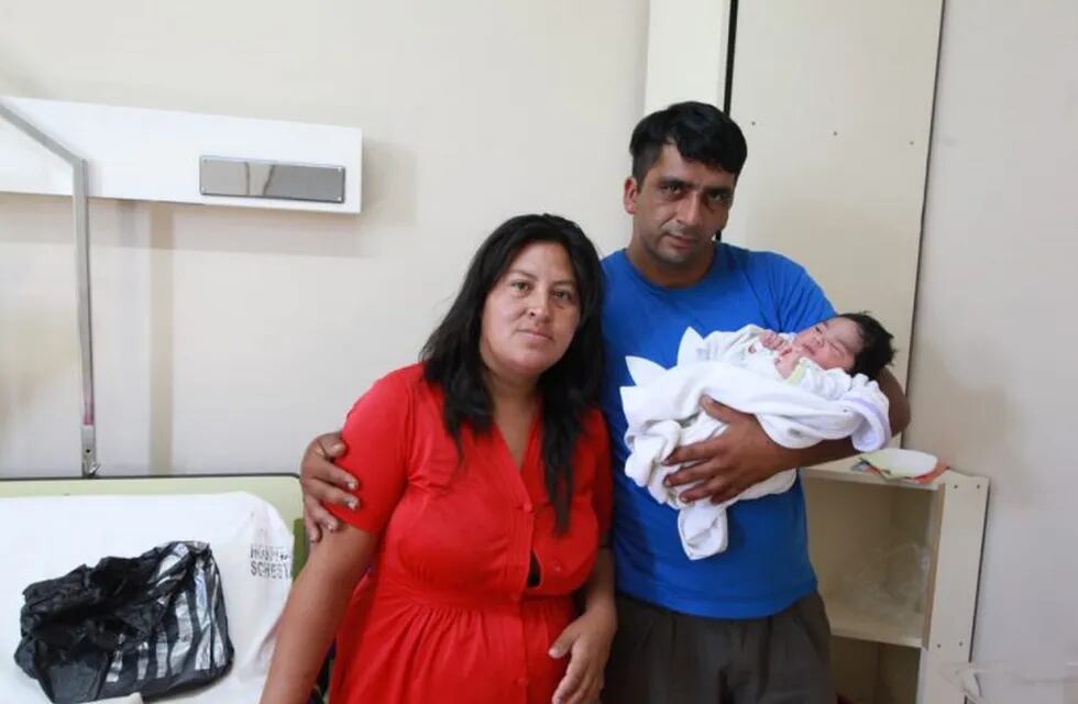 Esperanza Yasmín es la primera bebe del 2020 en San Rafael