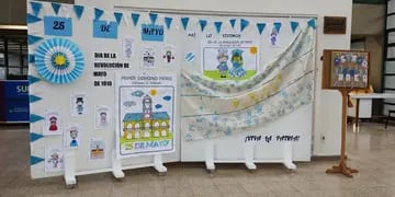 Con una exposición en el hall del municipio, Agenda de las Infancias cerró el mes de mayo