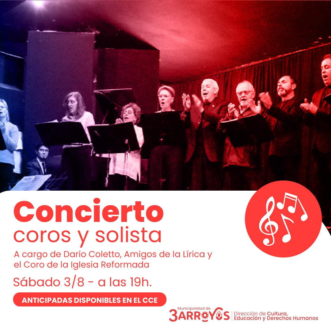 Fin de semana musical en el Centro Cultural La Estación de Tres Arroyos