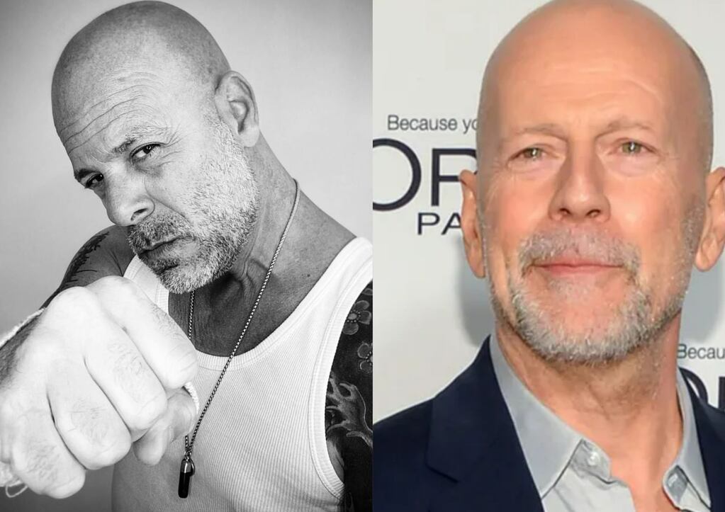 Pablo Perillo el doble argentino de Bruce Willis