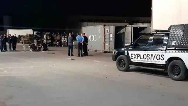 Paquete explosivo en Córdoba