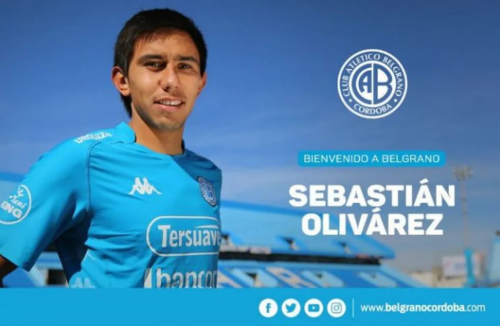 Sebastián Olivarez, refuerzo de Belgrano.