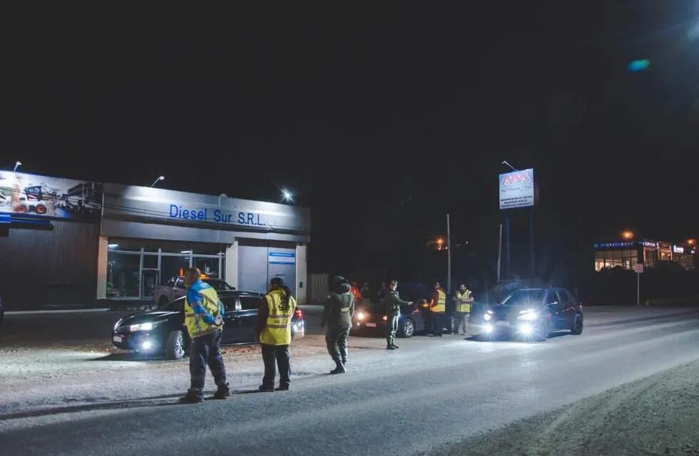 Ushuaia: comenzaron los operativos de tránsito