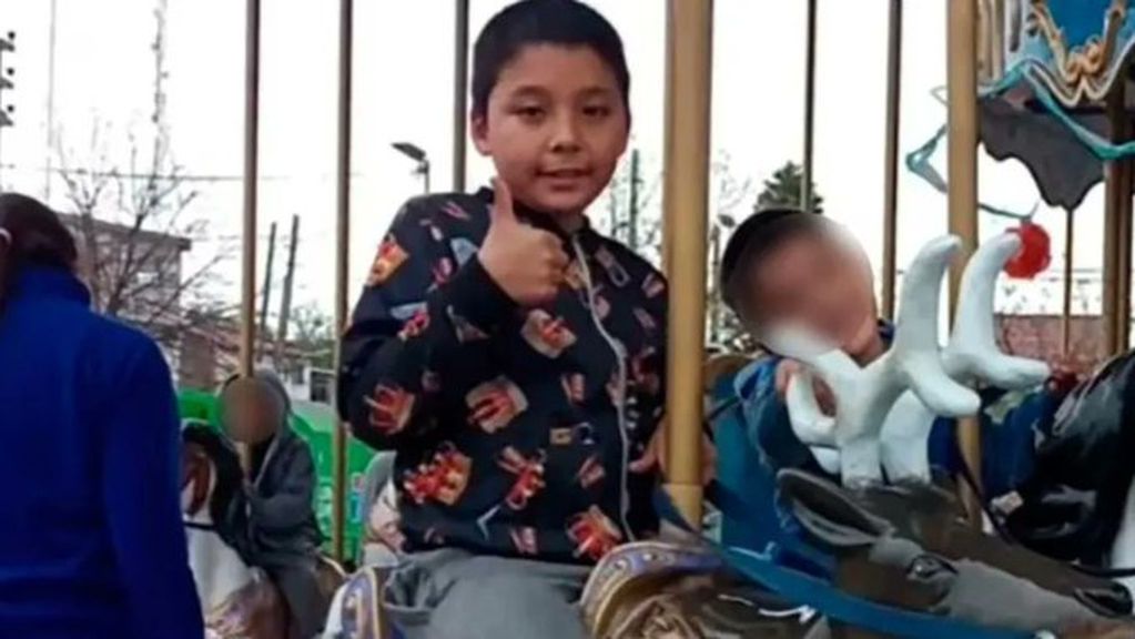 El nene de 9 años que murió atropellado.