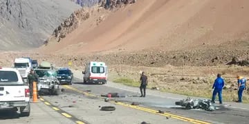 Fatal accidente en Punta de Vacas