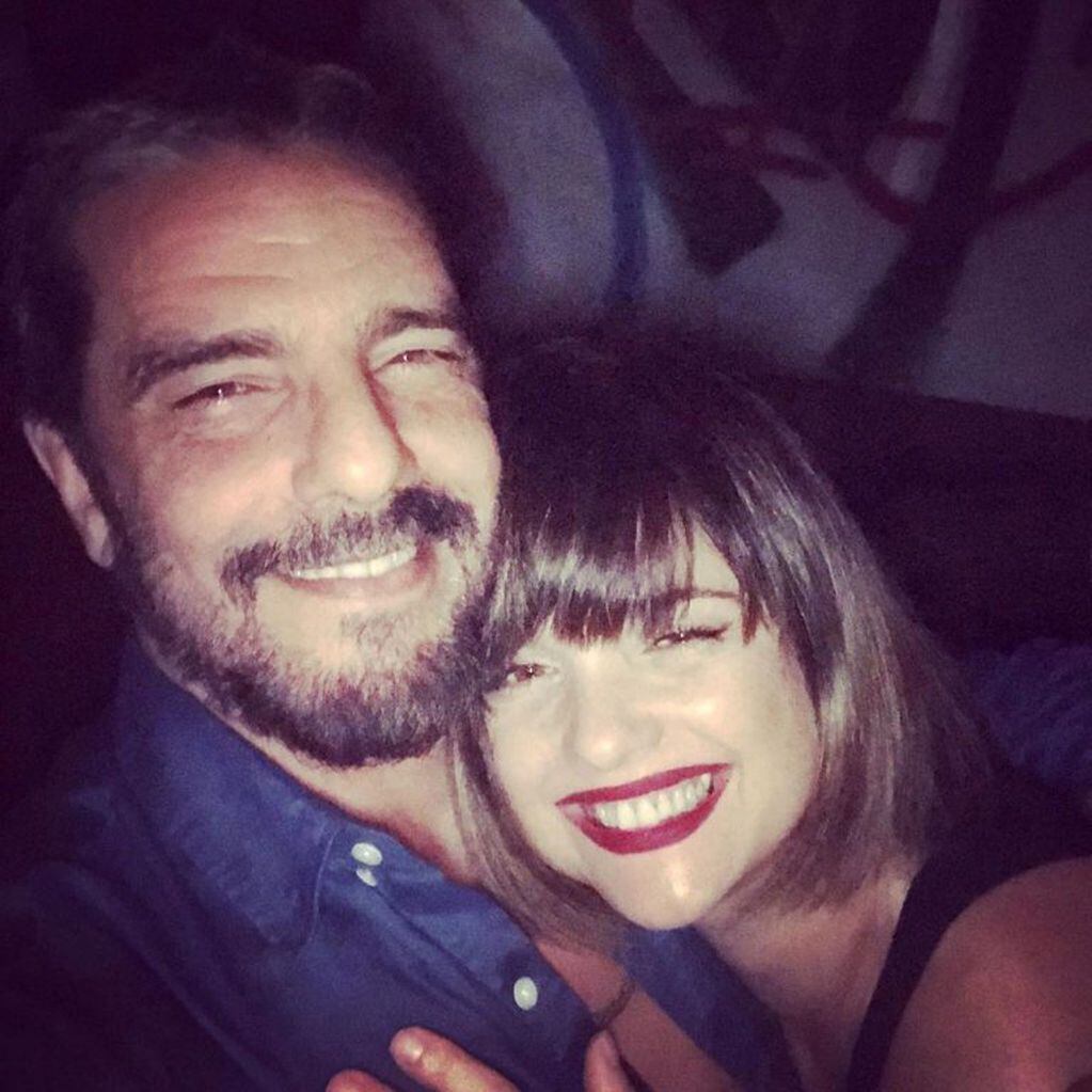 Araceli González y Fabián Mazzei (Foto: Instagram)
