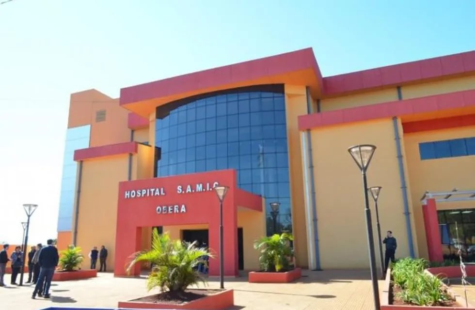 Hospital SAMIC de Oberá donde fue trasladada la beba ya sin vida. (CIMECO)
