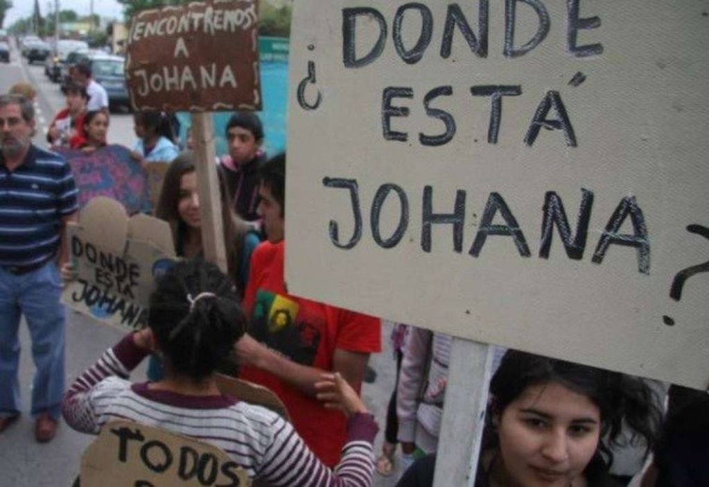 En busca de Johana Chacón.