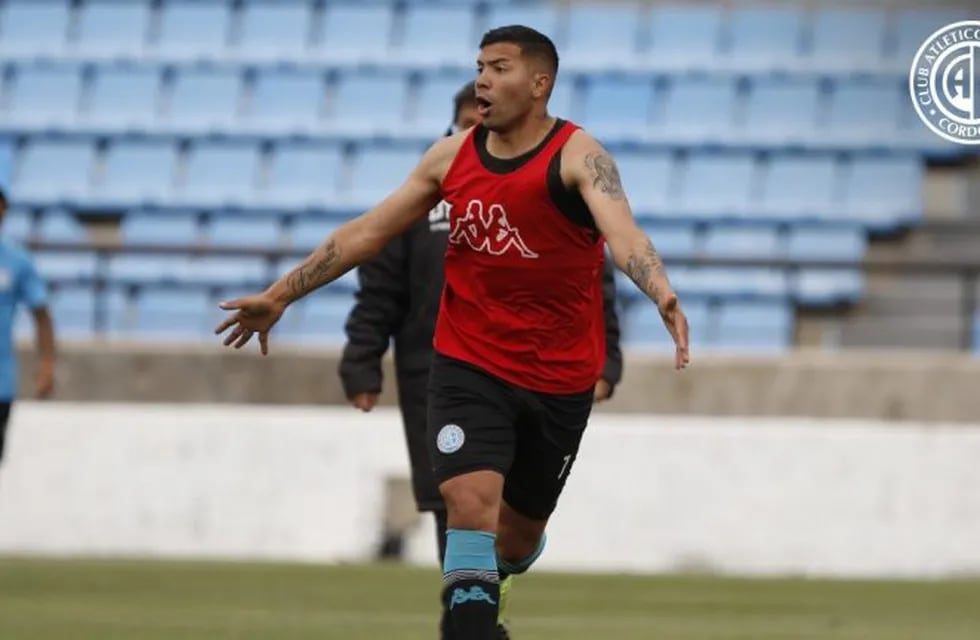 Nahuel Luján es una de las piezas claves del primer equipo de Belgrano que se prepara para el reinicio de la Primera Nacional