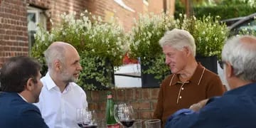 Rodríguez Larreta almorzó con Bill Clinton en Nueva York