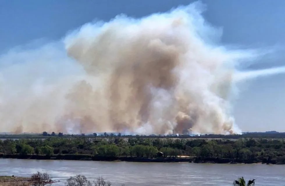Incendios Paraná ciudad