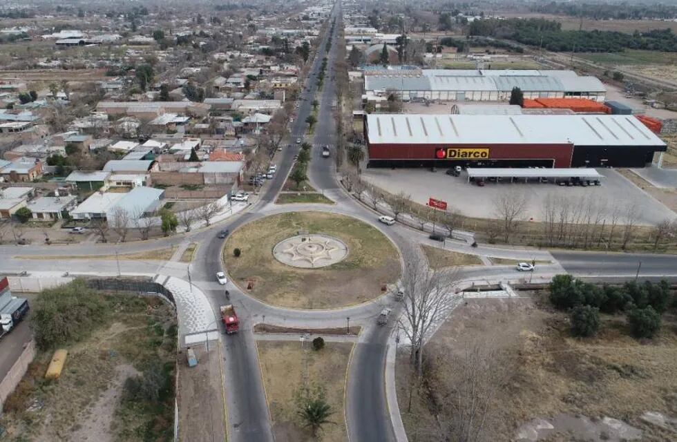 Cambiará el sentido de circulación en calle Mendoza en la zona de la rotonda de La Copa en San Rafael.