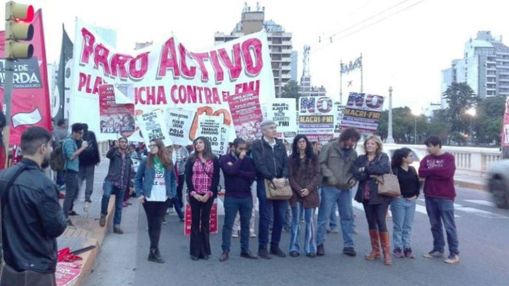 Corte en Puente Centenario por un nuevo aniversario del Cordobazo