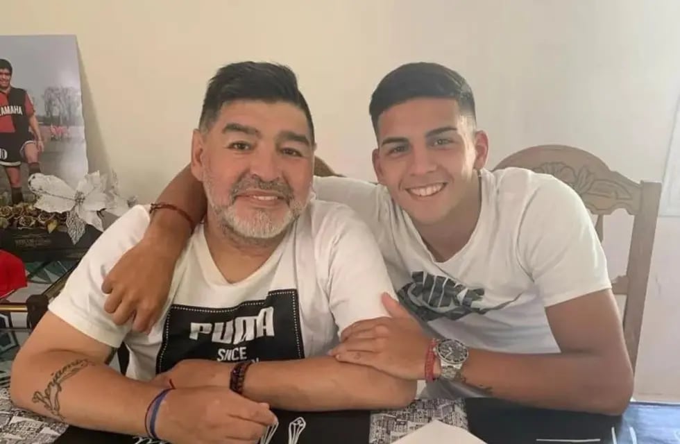 Hernán López Muñoz es el sobrino nieto de Diego Maradona