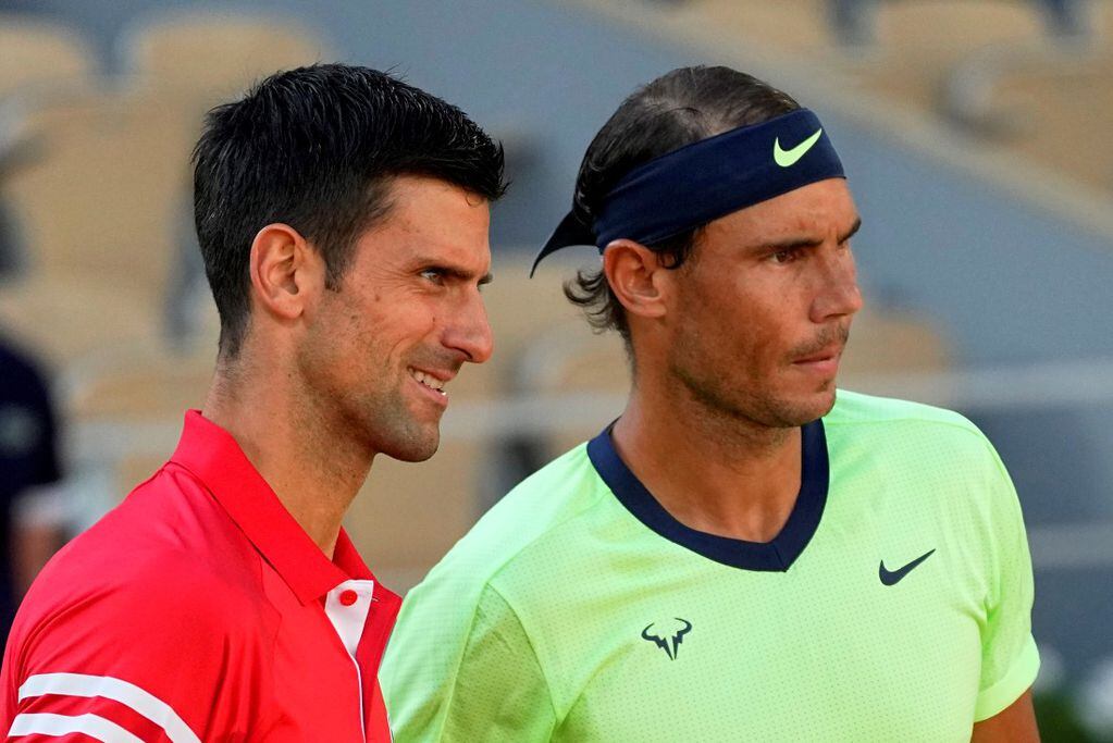 Djokovic y Nadal podrían verse en la final de Wimbledon. (AP/Archivo)